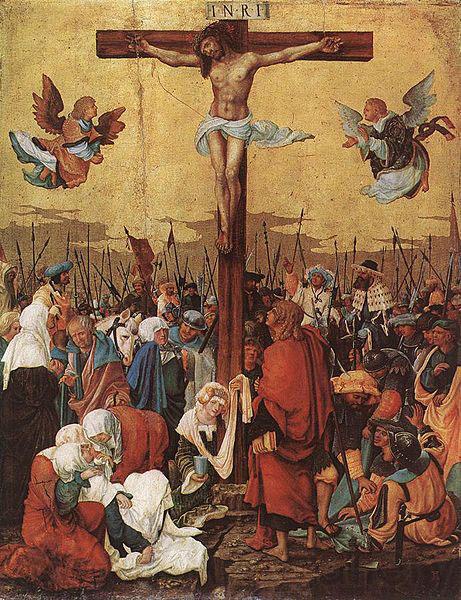 Albrecht Altdorfer Christ on the Cross Spain oil painting art